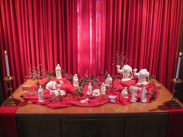 Altar at Christmas 2008